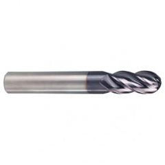 1/8 TuffCut XR 4 Flute Carbide End Mill Ball Nose - Americas Industrial Supply