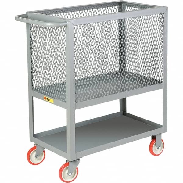 Little Giant - 1,200 Lb Capacity, 1 Shelf, Platform Truck - 36" Long x 24" Wide x 40" High - Americas Industrial Supply