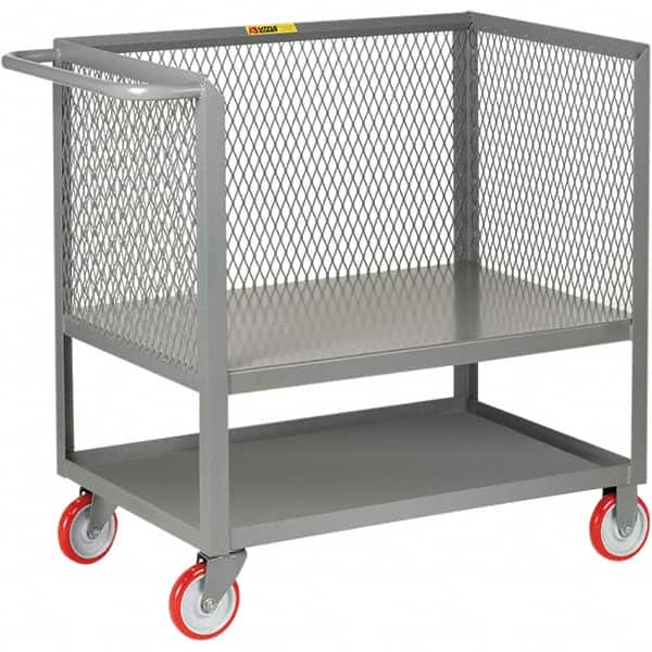 Little Giant - 1,200 Lb Capacity, 1 Shelf, Platform Truck - 36" Long x 24" Wide x 40" High - Americas Industrial Supply