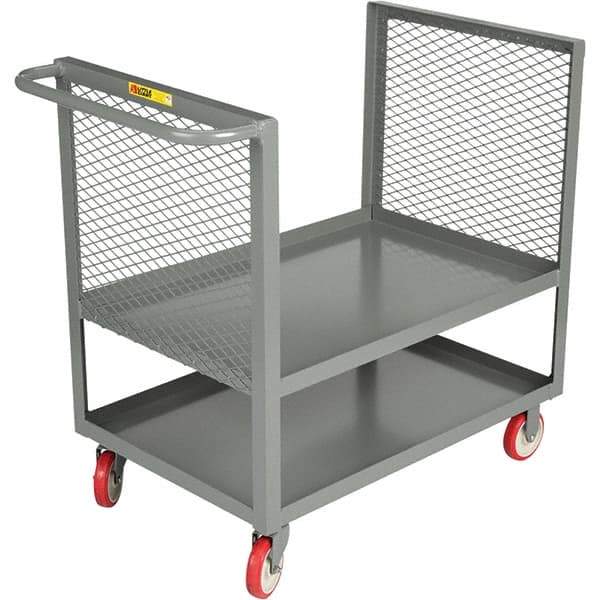 Little Giant - 1,200 Lb Capacity, 2 Shelf, Shelf Truck - 32" Long x 18" Wide x 40" High - Americas Industrial Supply