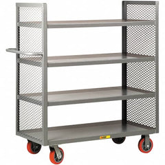 Little Giant - 3,600 Lb Capacity, 4 Shelf, Shelf Truck - 48" Long x 30" Wide x 57" High - Americas Industrial Supply