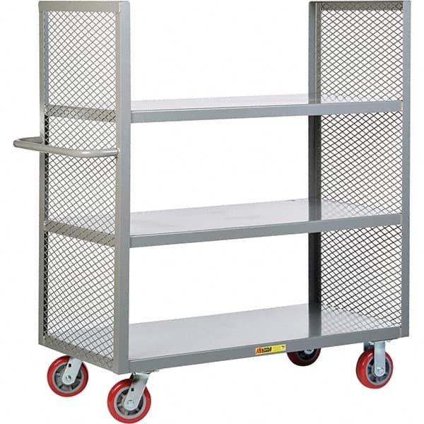 Little Giant - 3,600 Lb Capacity, 3 Shelf, Shelf Truck - 48" Long x 24" Wide x 57" High - Americas Industrial Supply