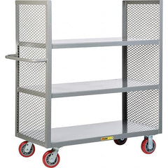 Little Giant - 3,600 Lb Capacity, 3 Shelf, Shelf Truck - 48" Long x 24" Wide x 57" High - Americas Industrial Supply