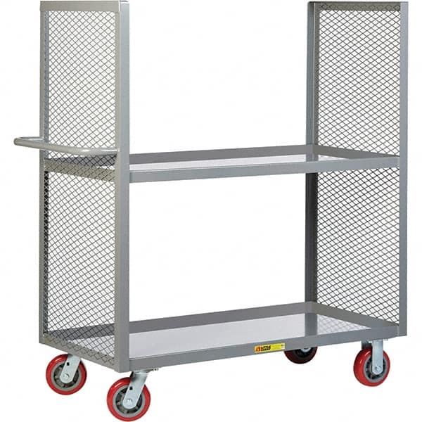 Little Giant - 3,600 Lb Capacity, 2 Shelf, Shelf Truck - 60" Long x 24" Wide x 57" High - Americas Industrial Supply