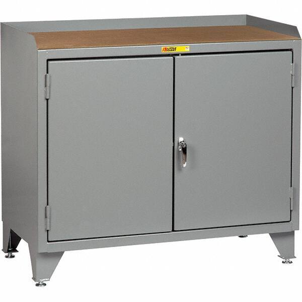 Little Giant - 3,600 Lb Capacity, 1 Drawer Mobile Cabinet Bench - 24" Wide x 43" High - Americas Industrial Supply