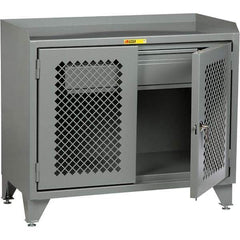 Little Giant - 3,600 Lb Capacity, 1 Drawer Mobile Cabinet Bench - 24" Wide x 43" High - Americas Industrial Supply