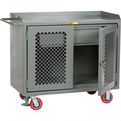 Little Giant - 3,600 Lb Capacity, 1 Drawer Mobile Cabinet - 48" Wide x 43" High - Americas Industrial Supply