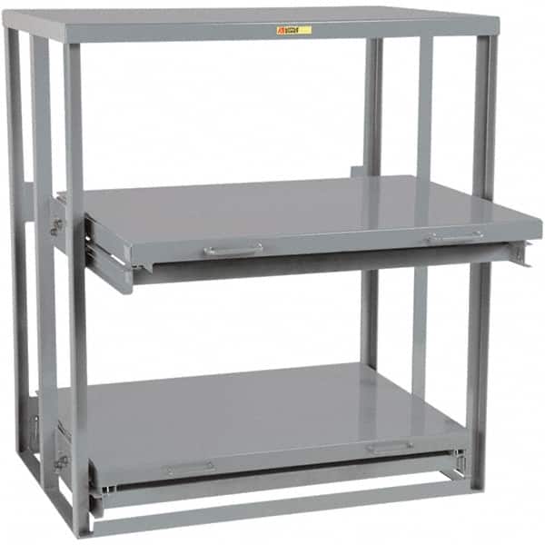 Little Giant - 2,000 Lb Capacity, 1 Shelf, Shelving - 36" Long x 53" Wide x 60" High - Americas Industrial Supply