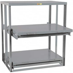 Little Giant - 2,000 Lb Capacity, 1 Shelf, Shelving - 36" Long x 53" Wide x 60" High - Americas Industrial Supply