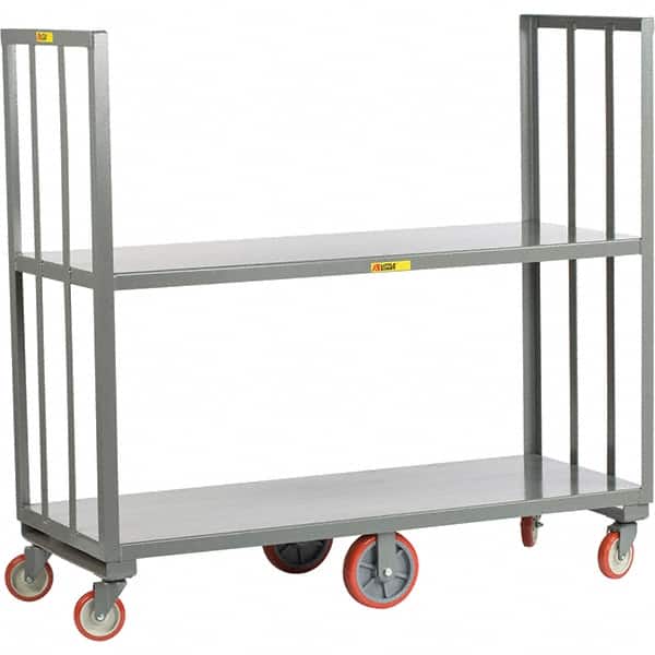 Little Giant - 2,000 Lb Capacity, 2 Shelf, Shelf Truck - 48" Long x 24" Wide x 13" High - Americas Industrial Supply