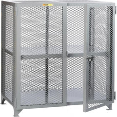 Little Giant - 1 Shelf Storage Cabinet - Steel, 49" Wide x 33" Deep x 52" High - Americas Industrial Supply