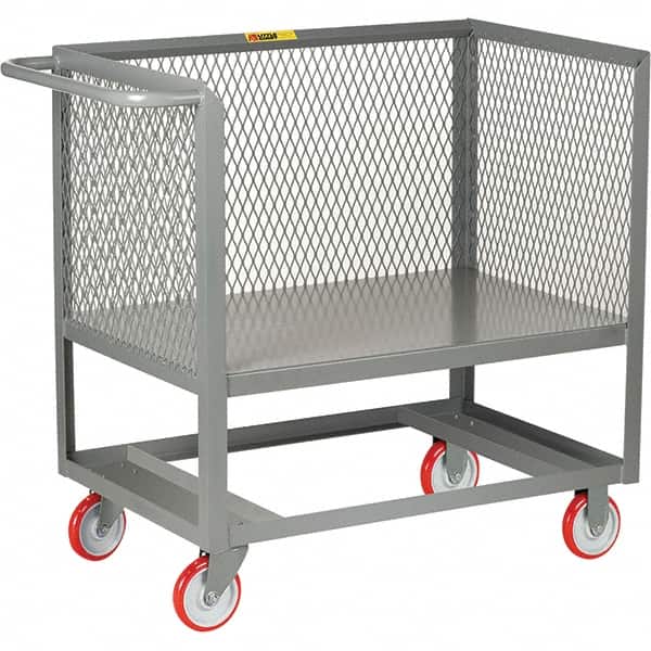 Little Giant - 1,200 Lb Capacity, 1 Shelf, Platform Truck - 37" Long x 18" Wide x 40" High - Americas Industrial Supply