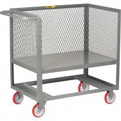 Little Giant - 1,200 Lb Capacity, 1 Shelf, Platform Truck - 37" Long x 18" Wide x 40" High - Americas Industrial Supply