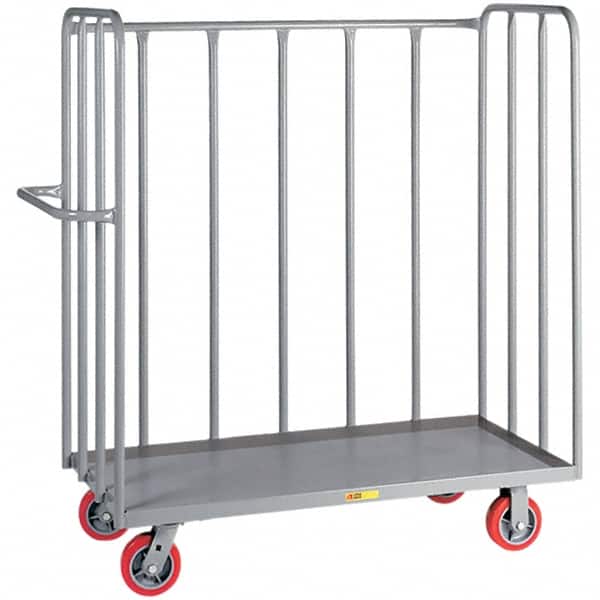 Little Giant - 3,600 Lb Capacity, 3-Sided Truck - 60" Long x 30" Wide x 57" High - Americas Industrial Supply