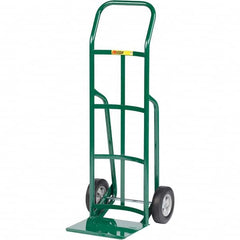 Little Giant - 800 Lb Capacity 47" OAH Hand Truck - Continuous Handle, Steel, Rubber Wheels - Americas Industrial Supply