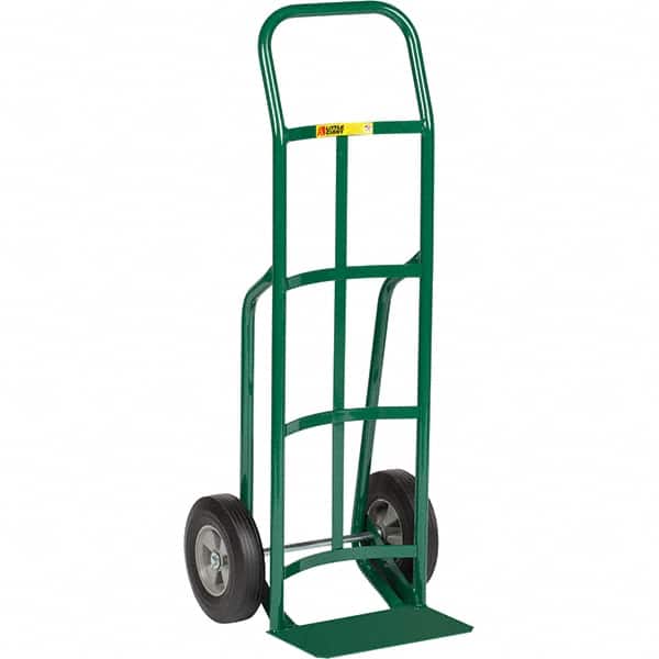 Little Giant - 800 Lb Capacity 47" OAH Hand Truck - Continuous Handle, Steel, Rubber Wheels - Americas Industrial Supply