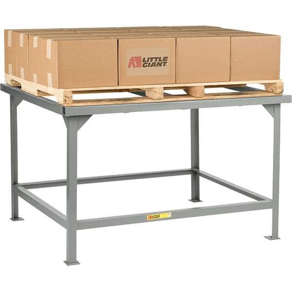 Little Giant - 48 Wide x 48" Deep x 30" High, Steel Workbench - Fixed Legs - Americas Industrial Supply