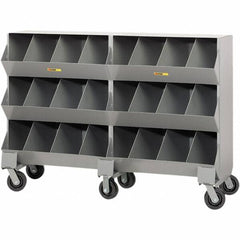 Little Giant - Bin Shelving Type: Bin Storage Cabinet Overall Height (Inch): 45-1/2 - Americas Industrial Supply