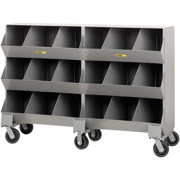 Little Giant - Bin Shelving Type: Bin Storage Cabinet Overall Height (Inch): 45-1/2 - Americas Industrial Supply