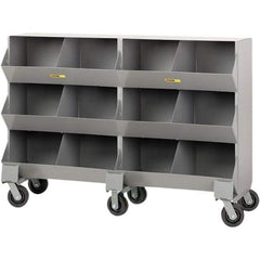 Little Giant - Bin Shelving Type: Bin Storage Cabinet Overall Height (Inch): 45-1/2 - Americas Industrial Supply