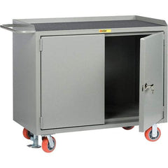Little Giant - 3,600 Lb Capacity, 1 Drawer Mobile Cabinet - 48" Wide x 43" High - Americas Industrial Supply