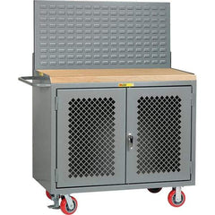 Little Giant - 3,600 Lb Capacity Mobile Cabinet - 48" Wide x 64" High - Americas Industrial Supply