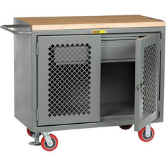 Little Giant - 3,600 Lb Capacity, 1 Drawer Mobile Cabinet - 48" Wide x 43" High - Americas Industrial Supply