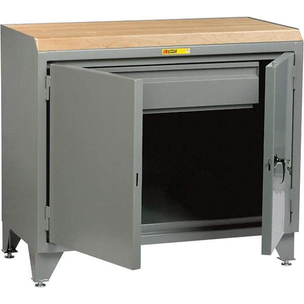 Little Giant - Stationary Workstations Type: Security Workstation Width (Inch): 36 - Americas Industrial Supply
