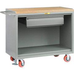 Little Giant - 3,600 Lb Capacity, 1 Drawer Mobile Cabinet - 48" Wide x 43" High - Americas Industrial Supply