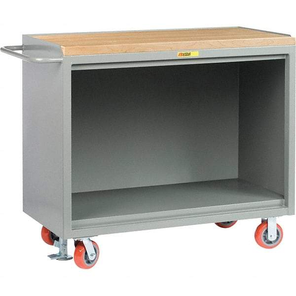 Little Giant - 3,600 Lb Capacity Mobile Service Bench - 41" Wide x 24" Deep x 43" High, Steel, Gray - Americas Industrial Supply