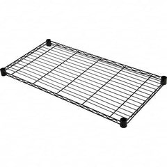 Quantum Storage - 1 Shelf Wire Shelving Unit - 24" Wide x 36" Deep x 1" High, - Americas Industrial Supply