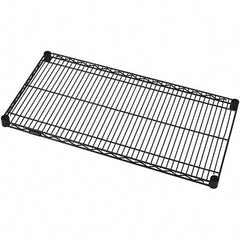 Quantum Storage - 1 Shelf Wire Shelving Unit - 12" Wide x 48" Deep x 1" High, - Americas Industrial Supply