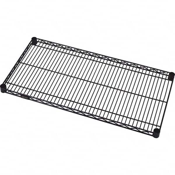 Quantum Storage - 1 Shelf Wire Shelving Unit - 12" Wide x 36" Deep x 1" High, - Americas Industrial Supply