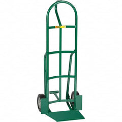 Little Giant - 800 Lb Capacity 49" OAH Hand Truck - Loop Handle, Steel, Rubber Wheels - Americas Industrial Supply