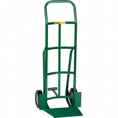 Little Giant - 800 Lb Capacity 47" OAH Hand Truck - Continuous Handle, Steel, Rubber Wheels - Americas Industrial Supply