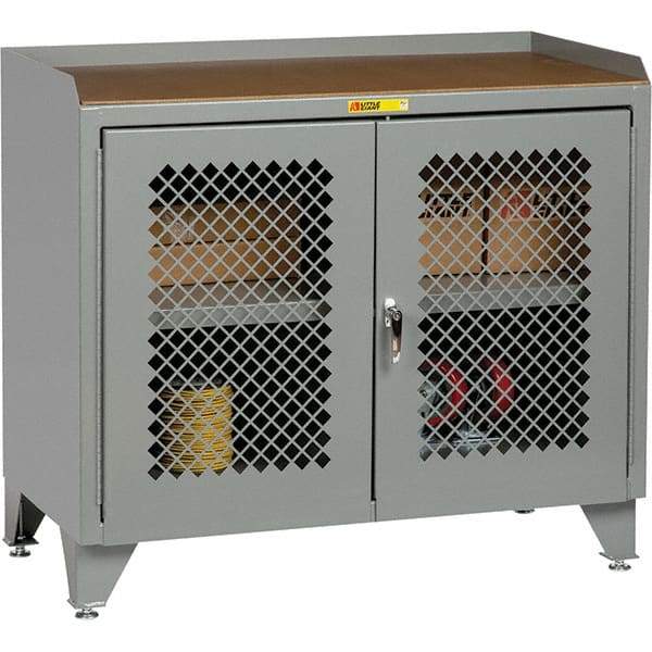Little Giant - Stationary Workstations Type: Security Workstation Width (Inch): 36 - Americas Industrial Supply