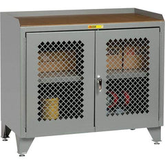 Little Giant - Stationary Workstations Type: Security Workstation Width (Inch): 36 - Americas Industrial Supply