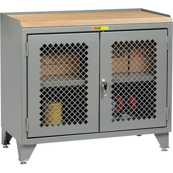 Little Giant - 3,600 Lb Capacity, 1 Drawer Mobile Cabinet Bench - 24" Wide x 43" High - Americas Industrial Supply