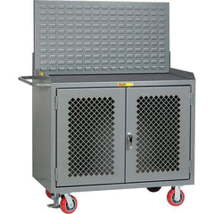 Little Giant - 3,600 Lb Capacity Mobile Cabinet - 48" Wide x 64" High - Americas Industrial Supply