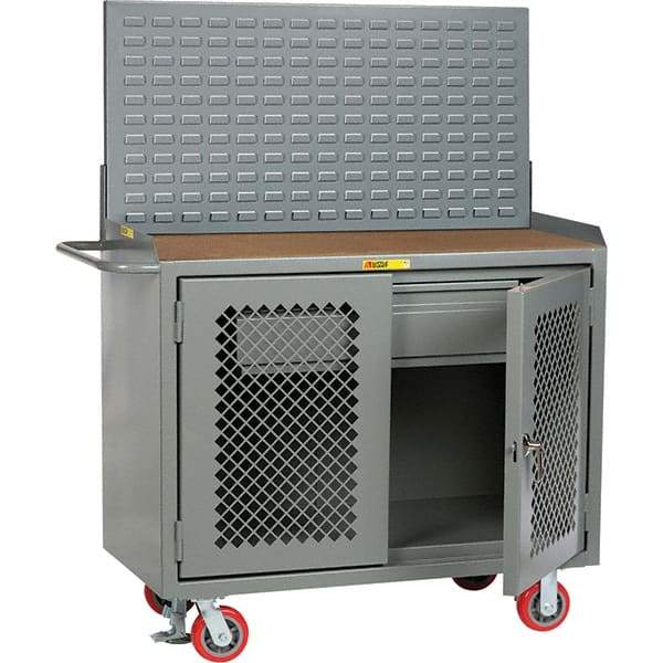 Little Giant - 3,600 Lb Capacity, 1 Drawer Mobile Cabinet - 48" Wide x 65" High - Americas Industrial Supply