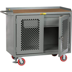 Little Giant - 3,600 Lb Capacity, 1 Drawer Mobile Cabinet - 48" Wide x 43" High - Americas Industrial Supply