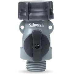 Gilmour - Garden Hose Fittings & Repair Kits Type: Shut-Off Valve Connector Type: Male; Female - Americas Industrial Supply