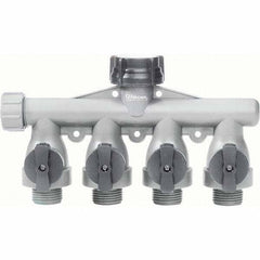 Gilmour - Garden Hose Fittings & Repair Kits Type: Shut-Off Valve Connector Type: Male; Female - Americas Industrial Supply