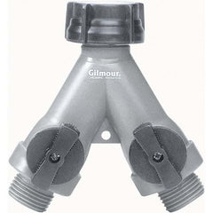 Gilmour - Garden Hose Fittings & Repair Kits Type: Shut-Off Valve Connector Type: Male; Female - Americas Industrial Supply