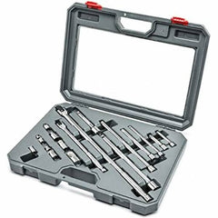 Crescent - Socket Extension Sets Tool Type: Socket Accessory Kit Number of Pieces: 16 - Americas Industrial Supply