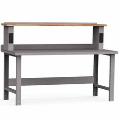 Rousseau Metal - Stationary Work Benches, Tables Type: Work Bench Top Material: Painted Steel - Americas Industrial Supply