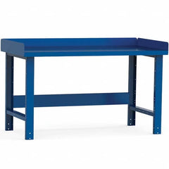 Rousseau Metal - Stationary Work Benches, Tables Type: Work Bench Top Material: Painted Steel - Americas Industrial Supply