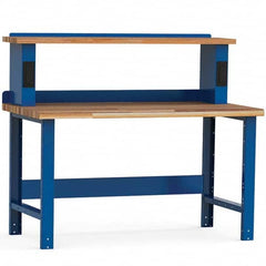 Rousseau Metal - Stationary Work Benches, Tables Type: Work Bench Top Material: Laminated Wood - Americas Industrial Supply