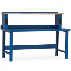 Rousseau Metal - Stationary Work Benches, Tables Type: Work Bench Top Material: Painted Steel - Americas Industrial Supply
