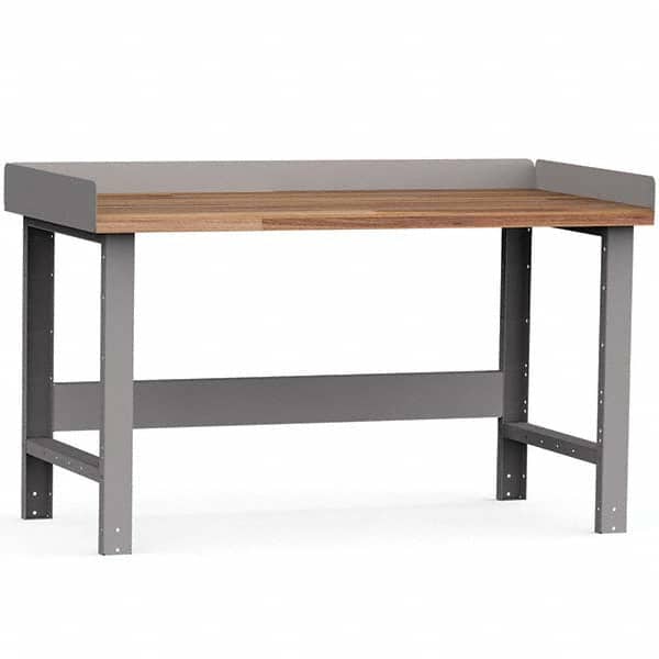 Rousseau Metal - Stationary Work Benches, Tables Type: Work Bench Top Material: Laminated Wood - Americas Industrial Supply